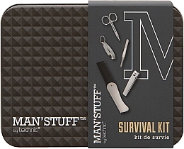 Fragrances, Perfumes, Cosmetics Set, 5 products - Man'Stuff Survival Tin