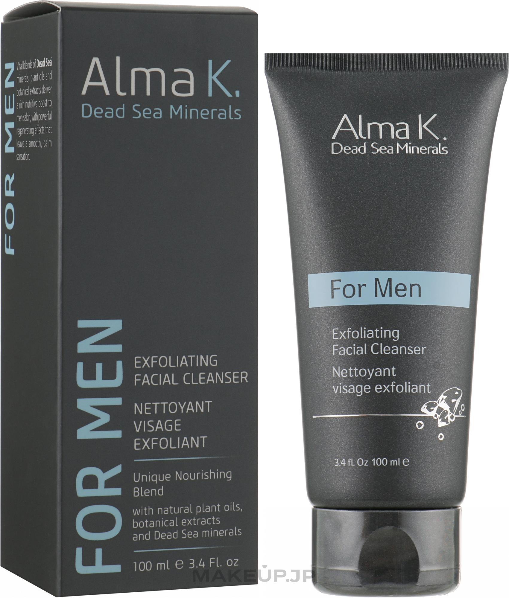 Exfoliating & Cleansing Gel - Alma K For Men Exfoliating Facial Cleanser — photo 100 ml