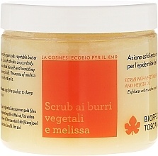 Fragrances, Perfumes, Cosmetics Body Scrub - Biofficina Toscana Melissa Body Scrub