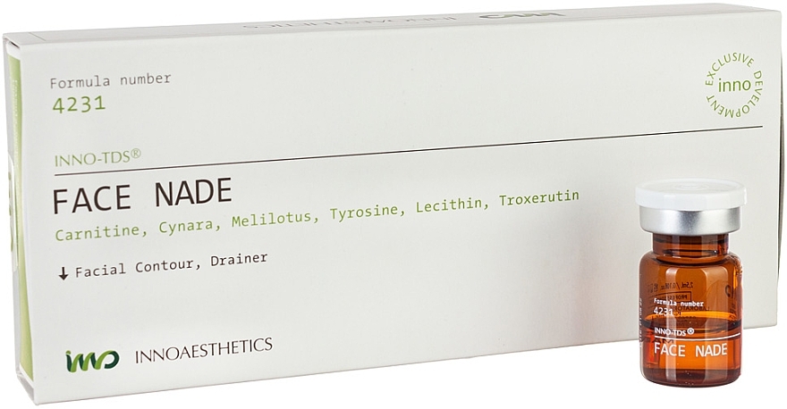 Facial Contour & Drainer Serum - Innoaesthetics Inno-TDS Face Nade — photo N1