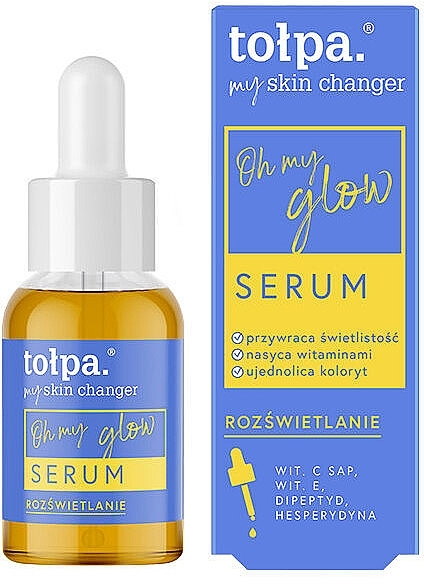 Set - Tolpa My Skin Changer Oh My Glow (serum/30ml + peeling/40ml) — photo N2