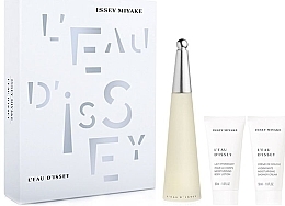 Fragrances, Perfumes, Cosmetics Issey Miyake Leau Dissey - Set (edt 50ml + b/l 50ml + sh/gel 50ml)