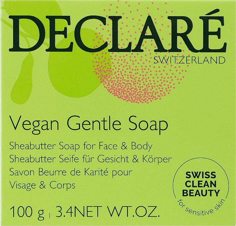 Mild Face & Body Soap - Declare Vegan Gentle Soap — photo N1