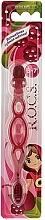 Fragrances, Perfumes, Cosmetics Kids Toothbrush, crimson - R.O.C.S. Kids 