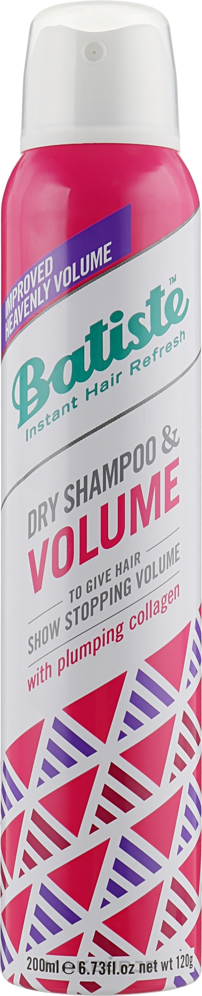 Dry Shampoo - Batiste Dry Shampoo & Volume — photo 200 ml