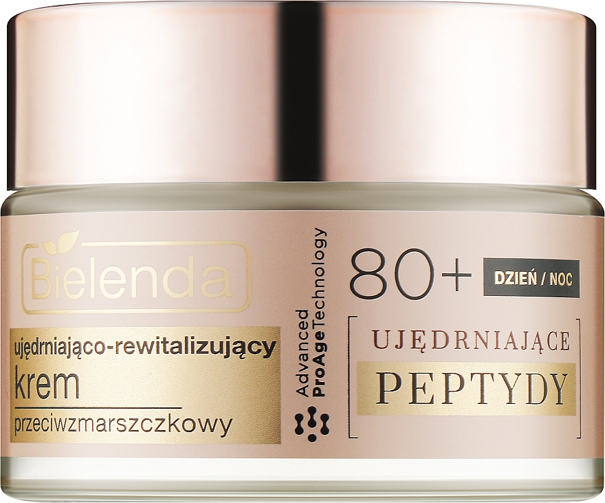 Firming & Repairing Anti-Wrinkle Day & Night Cream 80+ - Bielenda Firming Peptides Advanced ProAge Technology — photo N1