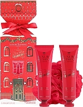 Set - Grace Cole The Luxury Bathing Wild Fig & Granberry Set (sh/gel/200ml + b/cr/100ml + sponge) — photo N1