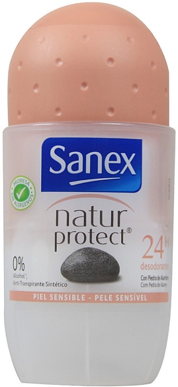 Roll-On Deodorant - Sanex Naturprotect Sensitive Skin Roll-On Deodorant — photo N1