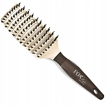 Fragrances, Perfumes, Cosmetics Hair brush - Fox Care Nylon & Boar