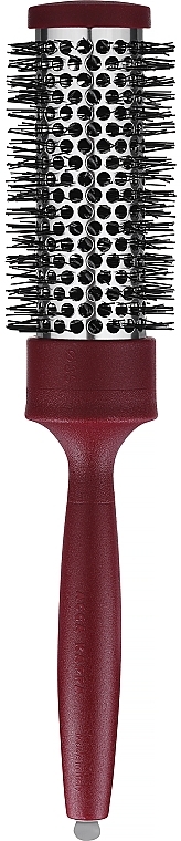 Brush, burgundy - Acca Kappa Thermal Comfort Grip (26 cm 53/35) — photo N1