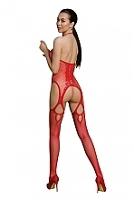 Erotic Bodystocking, ECO, BS013, red - Passione — photo N2