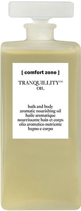 Body Massage Oil - Comfort Zone Tranquillity Body & Bath Oil — photo N1