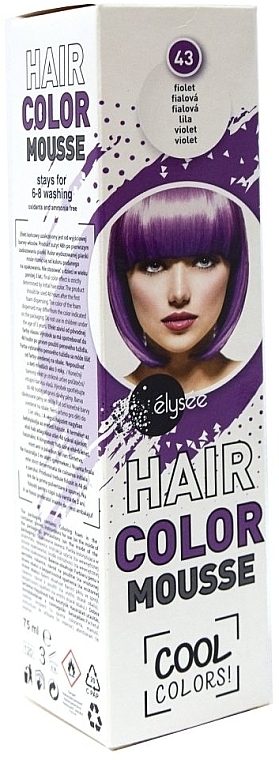 Hair Coloring Mousse - Elysee Hair Color Mousse — photo N18