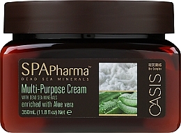 Multi Purpose Face & Body Cream with Aloe Vera - Spa Pharma Oasis Multi Purpose Cream Enriched With Aloe Vera — photo N1