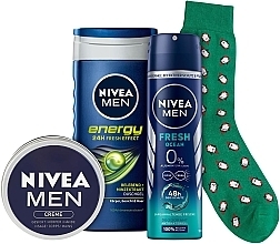 セット - MEN (sh/gel/250ml + deo/150ml + cr/75ml + socks) — photo N2