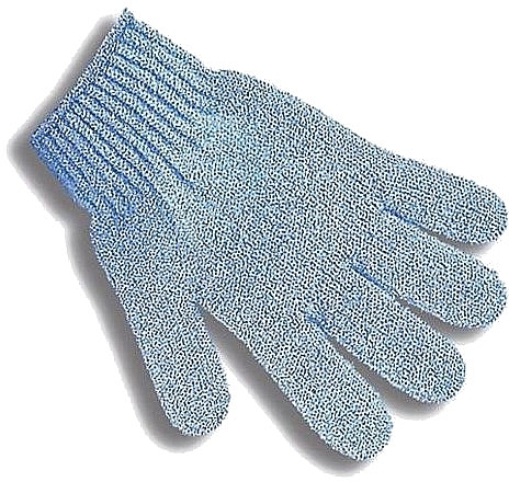 Massage Glove, blue - Donegal Aqua Massage Glove — photo N1