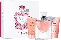 Fragrances, Perfumes, Cosmetics Lancome La Vie Est Belle - Set (edp/50ml + b/lot/50ml + sh/gel/50ml)