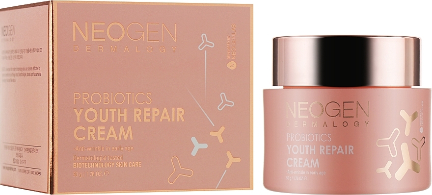 Rejuvenating Probiotic & Ceramide Cream - Neogen Dermalogy Probiotics Youth Relief Cream — photo N2