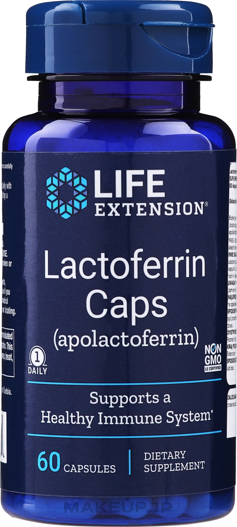 Dietary Supplement "Lactoferrin" - Life Extension Lactoferrin — photo 60 szt.