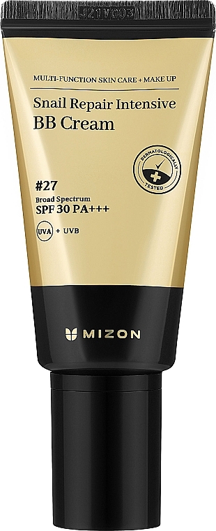 BB Cream - Mizon Snail Repair Intensive BB Cream SPF30+ PA+++ — photo N1