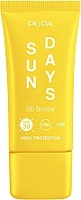 Fragrances, Perfumes, Cosmetics Natural BB Bronzer - Pupa Sun Days BB Bronzer SPF30