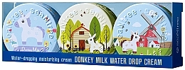 Fragrances, Perfumes, Cosmetics Set - SeaNtree Donkey Milk Water Drop Set 7 (face/cr/3x35g)