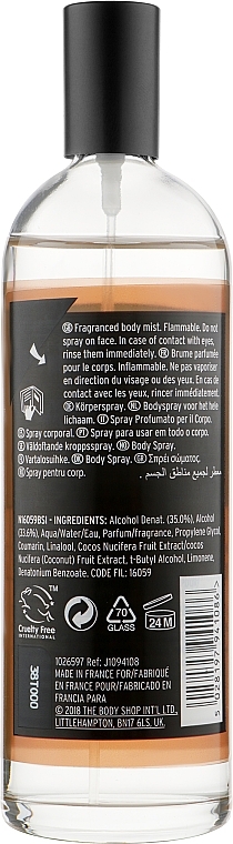 Body Mist - The Body Shop Coconut Body Mist — photo N2