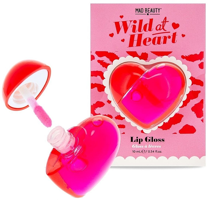 Lip Gloss - Mad Beauty Wild At Heart Lip Gloss — photo N1