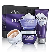 Fragrances, Perfumes, Cosmetics Set - Avon Anew Platinum Lifting Regimen Box (cr/2x10ml + cr/50ml + cr/50ml + msk/75ml)