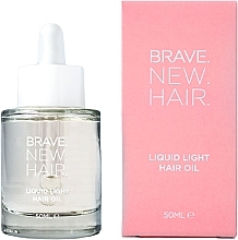 Fragrances, Perfumes, Cosmetics 2-in-1 Hair Serum & Oil - Brave New Hair Liquid Light Hair Oil
