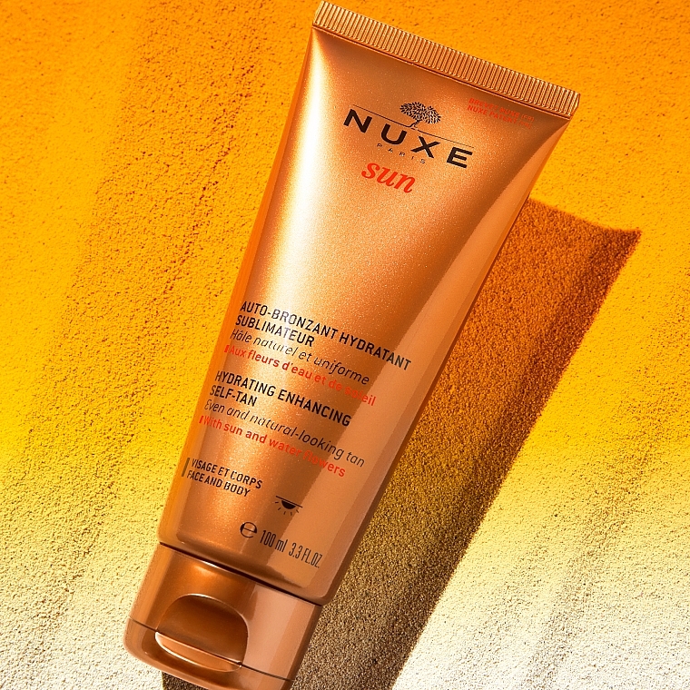 Self Tanning Moisturizing Face and Body Cream - Nuxe Hydrating Enhancing Self-Tan — photo N3