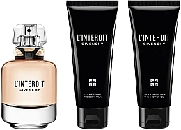 Givenchy L'Interdit - Set (edt/80ml+sh.oil+bodymlk) — photo N2