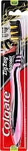 Fragrances, Perfumes, Cosmetics Toothbrush "Zig Zag Charcoal", medium, pink - Colgate