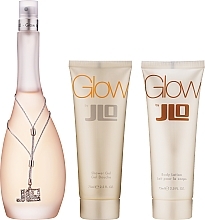 Fragrances, Perfumes, Cosmetics Jennifer Lopez Glow - Set (edt/100ml + sh/gel/75ml + b/lot/75ml) 