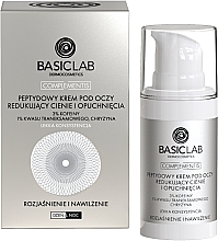 Peptide Eye Cream to Reduce Dark Circles and Puffiness  - BasicLab Dermocosmetics Complementis — photo N1
