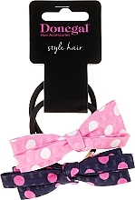 Fragrances, Perfumes, Cosmetics Hair Ties "Hearts-Me", 2 pcs - Donegal