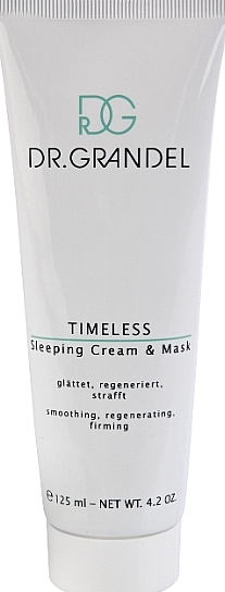 Night Face Cream Mask - Dr. Grandel Timeless Sleeping Cream & Mask — photo N2