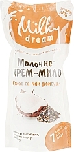 Fragrances, Perfumes, Cosmetics Coconut & Rooibos Tea Liquid Soap (doypack) - Milky Dream