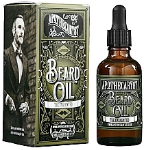 Beard Oil - Apothecary 87 The Unscented Beard Oil — photo N4