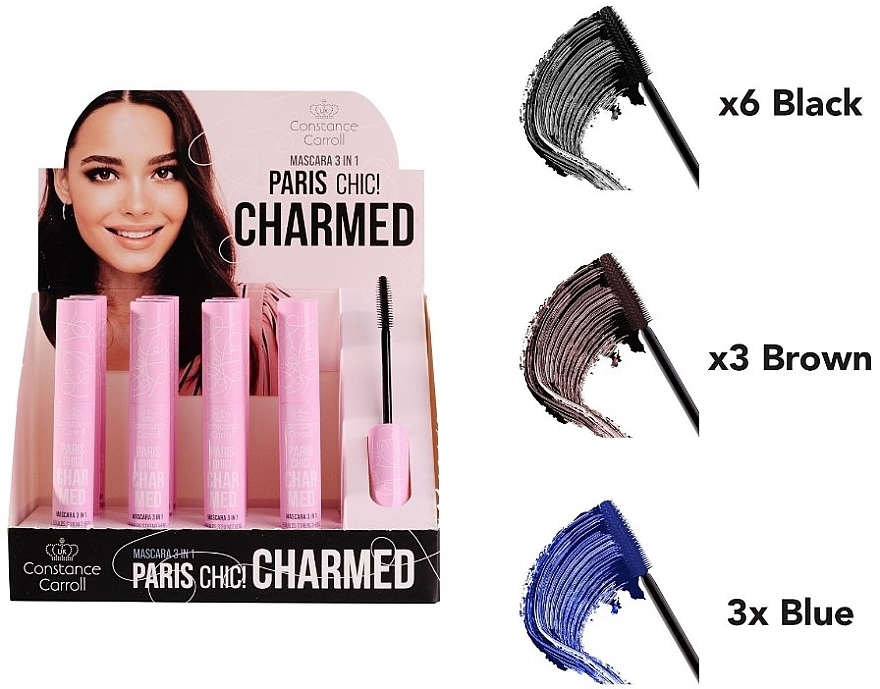 Set - Constance Carroll Charmed Mascara (mask/12x10ml) — photo N2