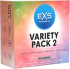 Fragrances, Perfumes, Cosmetics コンドーム - EXS Mixed Variety Pack 2 Condoms	