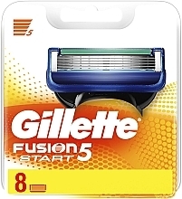 Fragrances, Perfumes, Cosmetics Razor Cartridge, 8 pcs. - Gillette Fusion5 Start Replacement Razor Blades Pack