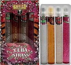Cuba Ladies Strass Gift Set  - Set (edp/4x35ml) — photo N2
