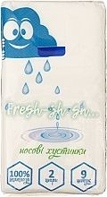 Fragrances, Perfumes, Cosmetics Fragrance-Free Napkins, 9 pcs - Fresh-sh-sh