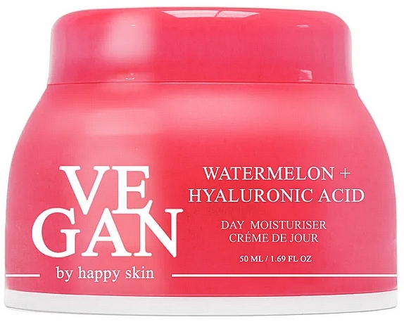 Watermelon & Hyaluronic Acid Day Moisturiser  - Vegan By Happy Skin Watermelon + Hyaluronic Acid Day Moisturiser — photo N2