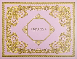 Fragrances, Perfumes, Cosmetics Versace Bright Crystal - Set (edt/50ml + b/l/50ml + sh/gel/50ml) 