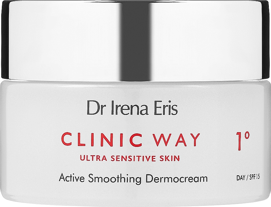 Active Smoothing Face Cream - Dr. Irena Eris Clinic Way 1° Active Smoothing Dermocream SPF15 — photo N1