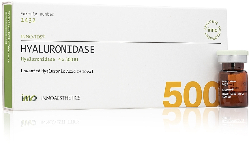 Professional Therapy Treatment - Innoaesthetics Inno-TDS Hyaluronidase 500 — photo N1