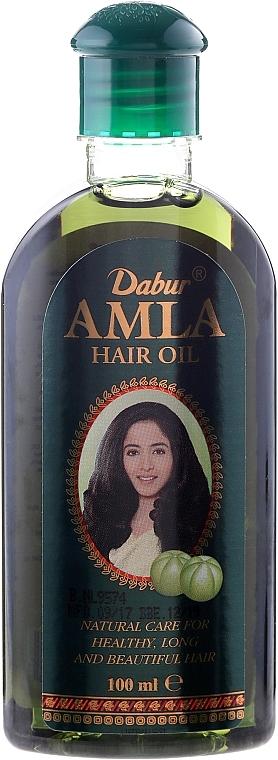 Hair Oil - Dabur Amla Healthy Long And Beautiful Hair Oil — photo N1