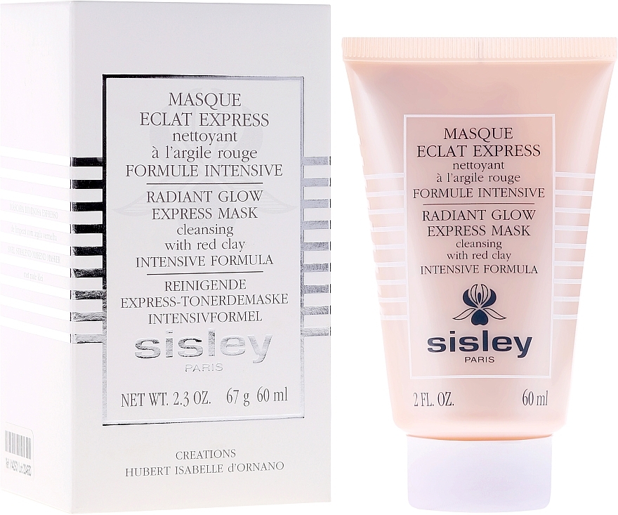 Red Clay Express-Mask - Sisley Eclat Express Radiant Glow Express Mask Cleansing With Red Clay Intensive Formula — photo N1